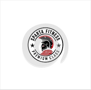 Spartan Fitness Logo Design . Gym SpartanLogo Vector . Fitness Logo . Bodybuilding Logo design inspiration . Ironclad Logo . warri