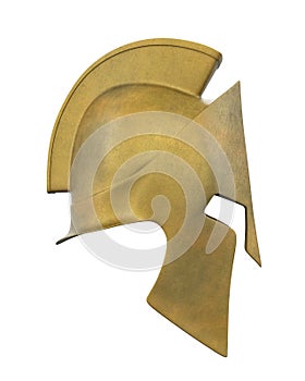 Spartan Helmet Isolated