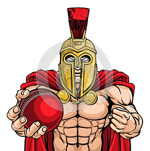 Spartan Trojan Cricket Sports Mascot