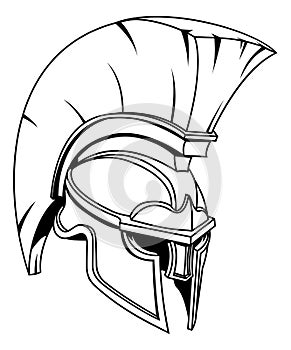 Spartan or Trojan Gladiator Helmet photo