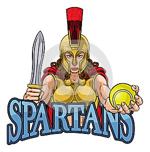 Spartan Trojan Gladiator Tennis Warrior Woman