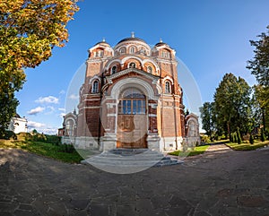 The Spaso-Borodino convent is an Orthodox monastery on the Borodino field in the Moscow region of Russia.