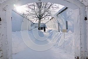 Spaso-Evfimiev men`s monastery. Suzdal. Russia. Golden ring.