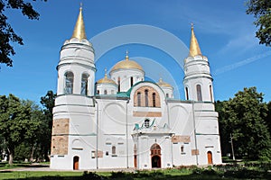 Spaso-Preobrazhenska church in Chernihiv town