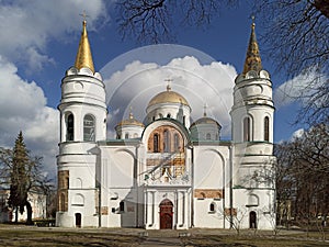 Spaso-Preobrazhensky Cathedral in the city of Chernigov