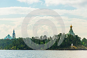 Spaso-Preobrazhensky Monastery, Valaam island, Karelia.Valaam Monastery of Karelia