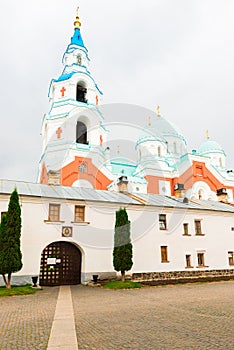 Spaso-Preobrazhensky Monastery, Valaam island, Karelia.Valaam Monastery of Karelia