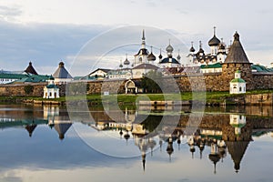 Spaso-Preobrazhensky the Solovetsky Stavropegial monastery on Bolshoi Solovetsky island in the White sea. Arkhangelsk region