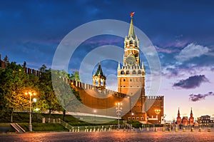 Spasskay Tower on Red Square