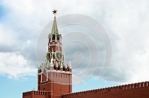 Spasskaya tower of the Moscow Kremlin