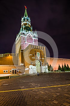 Spasskaya Tower Of Moscow Kremlin - Moscow, Russia