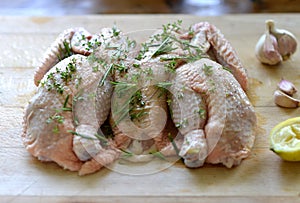 Spatchcock chicken