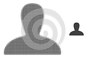 Spawn Persona Halftone Dotted Icon