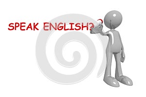 Speak English illustration