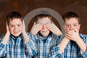 Speak hear see no evil