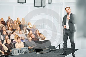 Speaker at Business convention