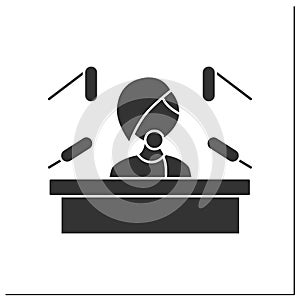 Speaker glyph icon