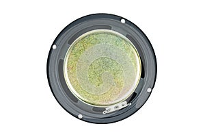 Speaker isolated on white background