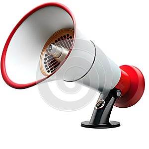 Speaker Toa Megaphone Illustration 3d announcement element isolated
