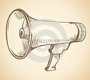 Speakerphone. Vector drawing