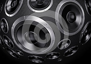 Speakers Abstract Background photo