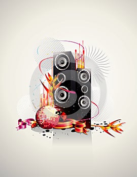 Speakers vector composition