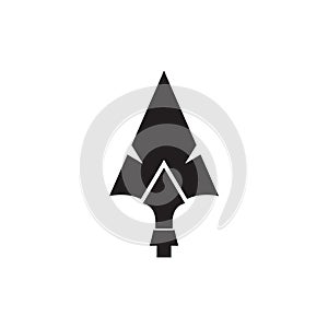 Spear  illustration icon symbol