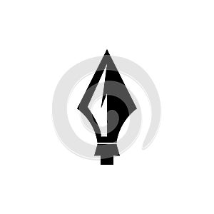 Spear  illustration icon symbol