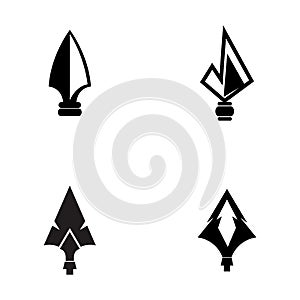 Spear  illustration icon symbol