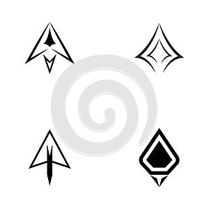 Spear  illustration icon symbol