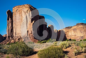 Spearhead Mesa Rock Formation in Monument Valley photo