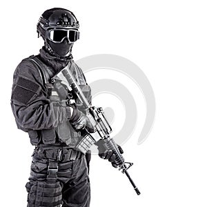 Spec ops police officer SWAT