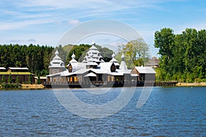 Special building on waterside