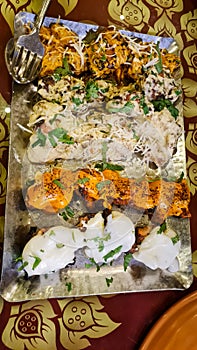 Special Chicken Platter at K2 Restaurant in Bhiwandi city.