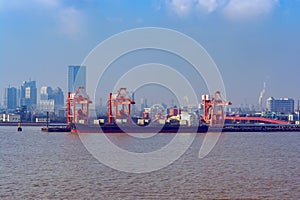 Special continuous ship coal unloader