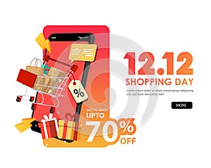 Special day 12.12 Shopping day