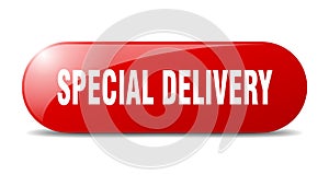 special delivery button. special delivery sign. key. push button.