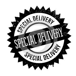 Special delivery stamp