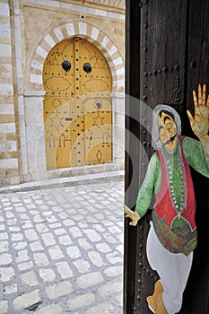 Special doors in Tunis Medina