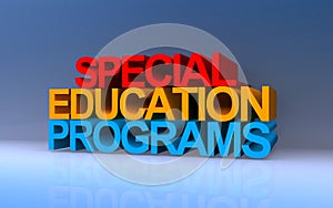 special education programs on blue