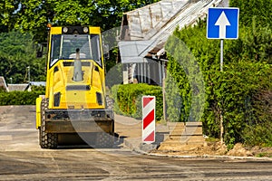 Special equipment for repair on road works