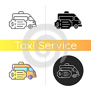 Special event transportation icon