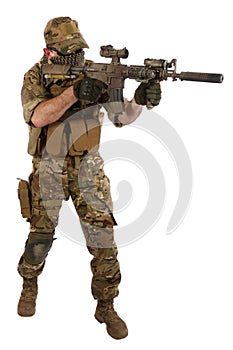 special force operator fire carbine M4