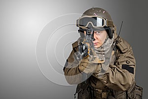 Special forces soldier