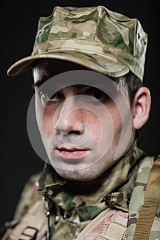 Special forces soldier man