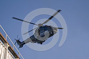 Special Forces- SWAT Agent in Open Helicopter Door