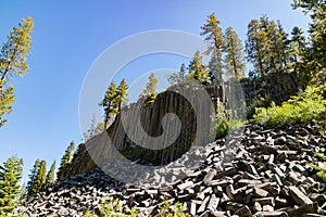 Special Geology in Devils Postpile National Monument