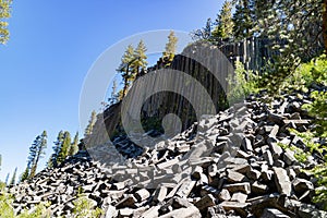 Special Geology in Devils Postpile National Monument