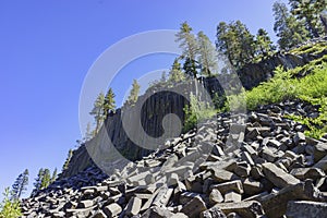 Special Geology in Devils Postpile National Monument