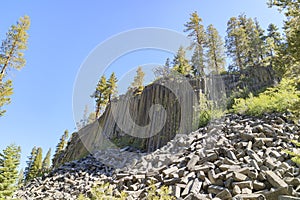 Special Geology in Devils Postpile National Monument